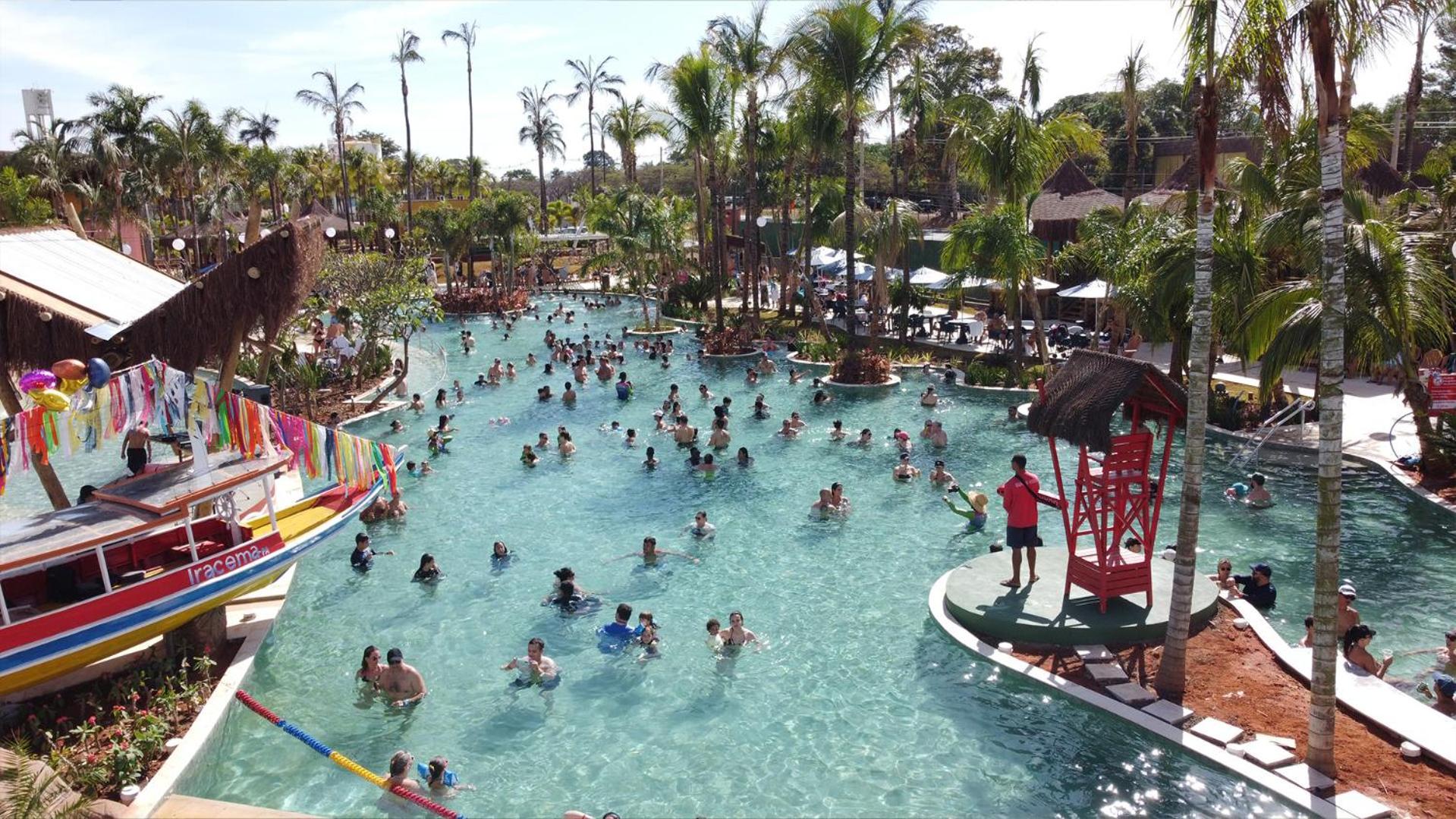 Hot Beach Resort Olimpia Ngoại thất bức ảnh Splash Island